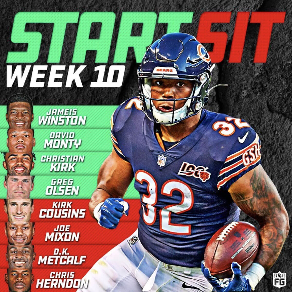 Week 10 Start / Sit