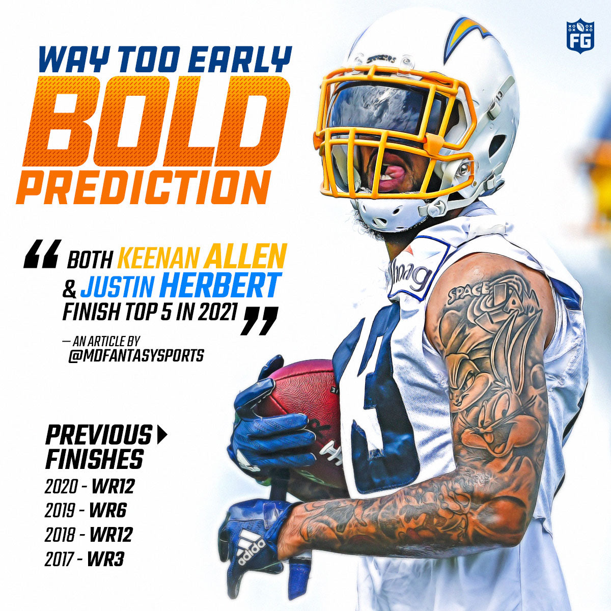 Early Bold Prediction: Herbert & Allen / Both Top 5 in 2021