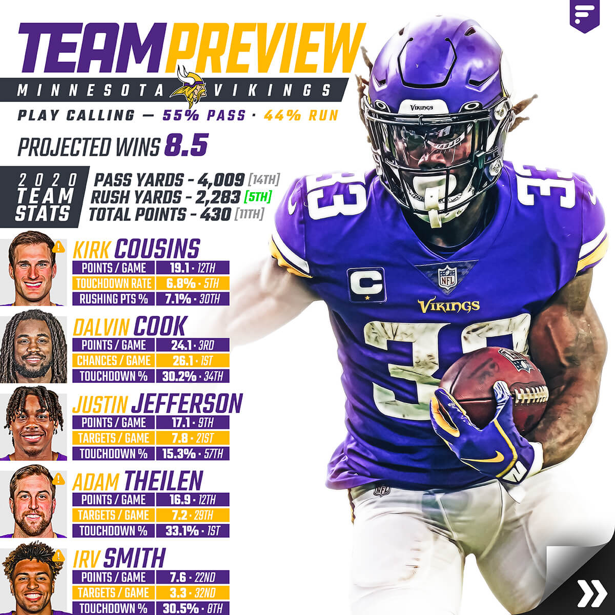 Team Preview: Minnesota Vikings