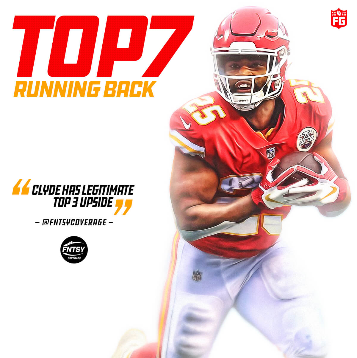 CEH is a Top 7 RB