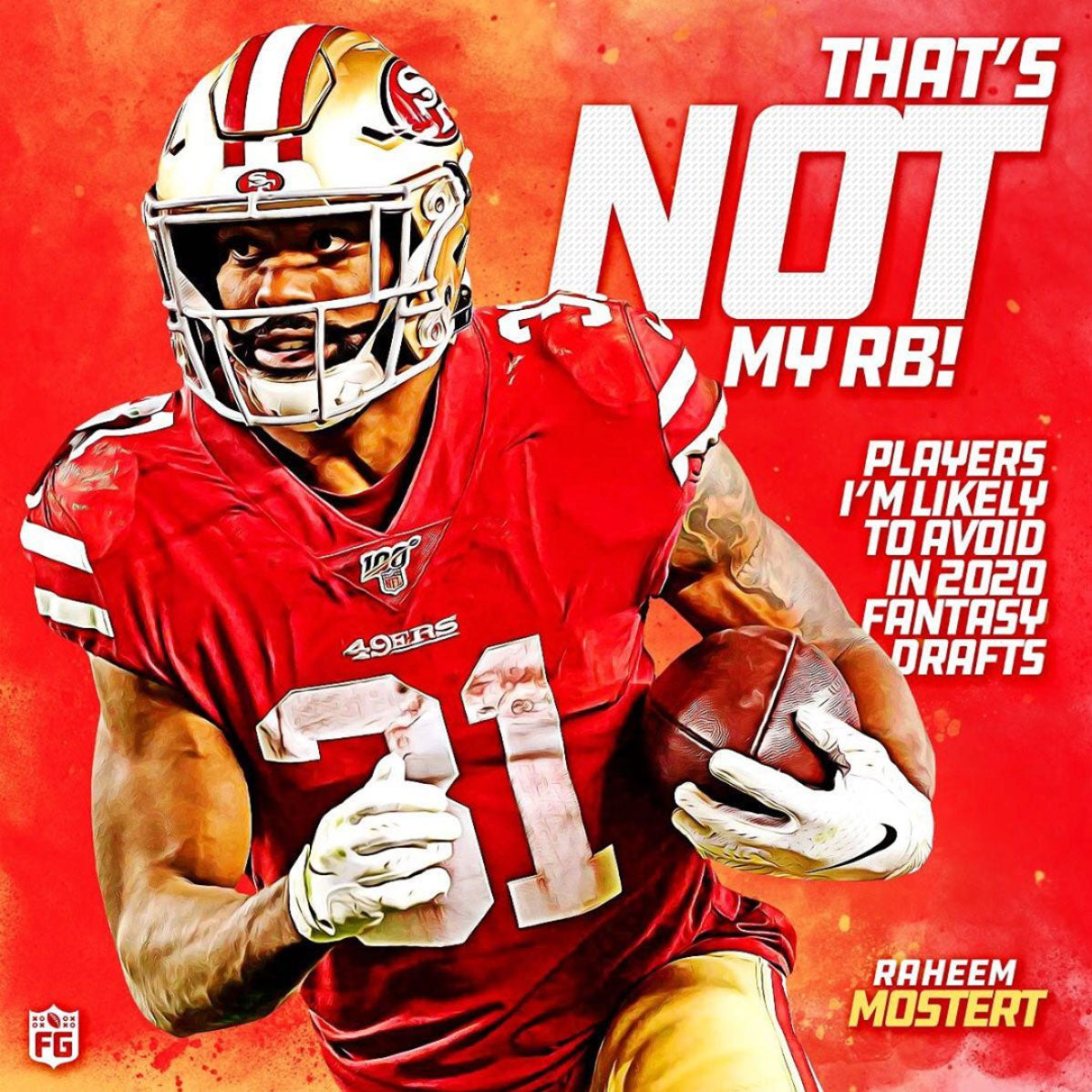 Players I'm Likely To Avoid In 2020: Raheem Mostert