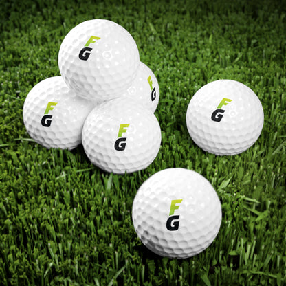 Fantasy Guides Golf Balls, 6pcs - for Golf & Fantasy Football Fans, MVP Subscription Included
